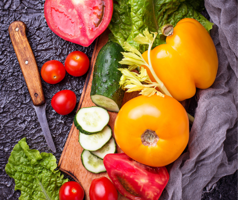 Enjoy home grown veggies from your garden