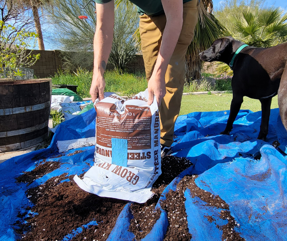 How To Make Your Own Potting Soil Mix - Calendula's Garden
