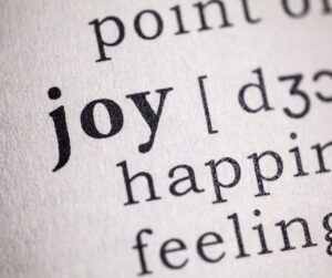 An image of the word "joy" in a dictionary.