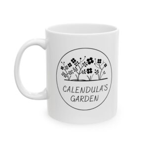 Calendula's Garden Mug – Get Ready to Enjoy Hot Drinks in the Garden!