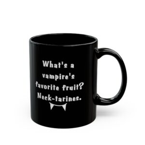 Vampire Neck-tarines Halloween Ceramic Mug